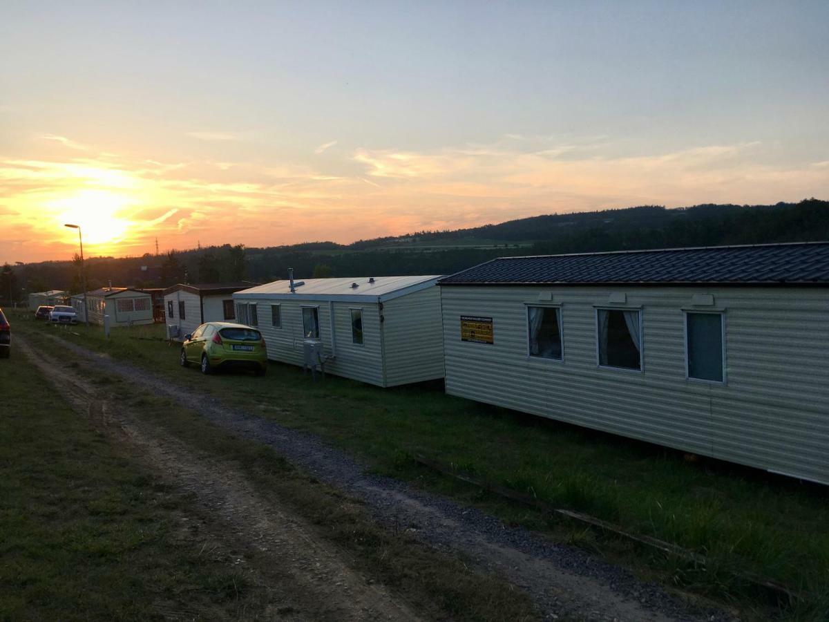 Mobilheim Chalet - Vyrovicka Prehrada Vyrovice Екстер'єр фото